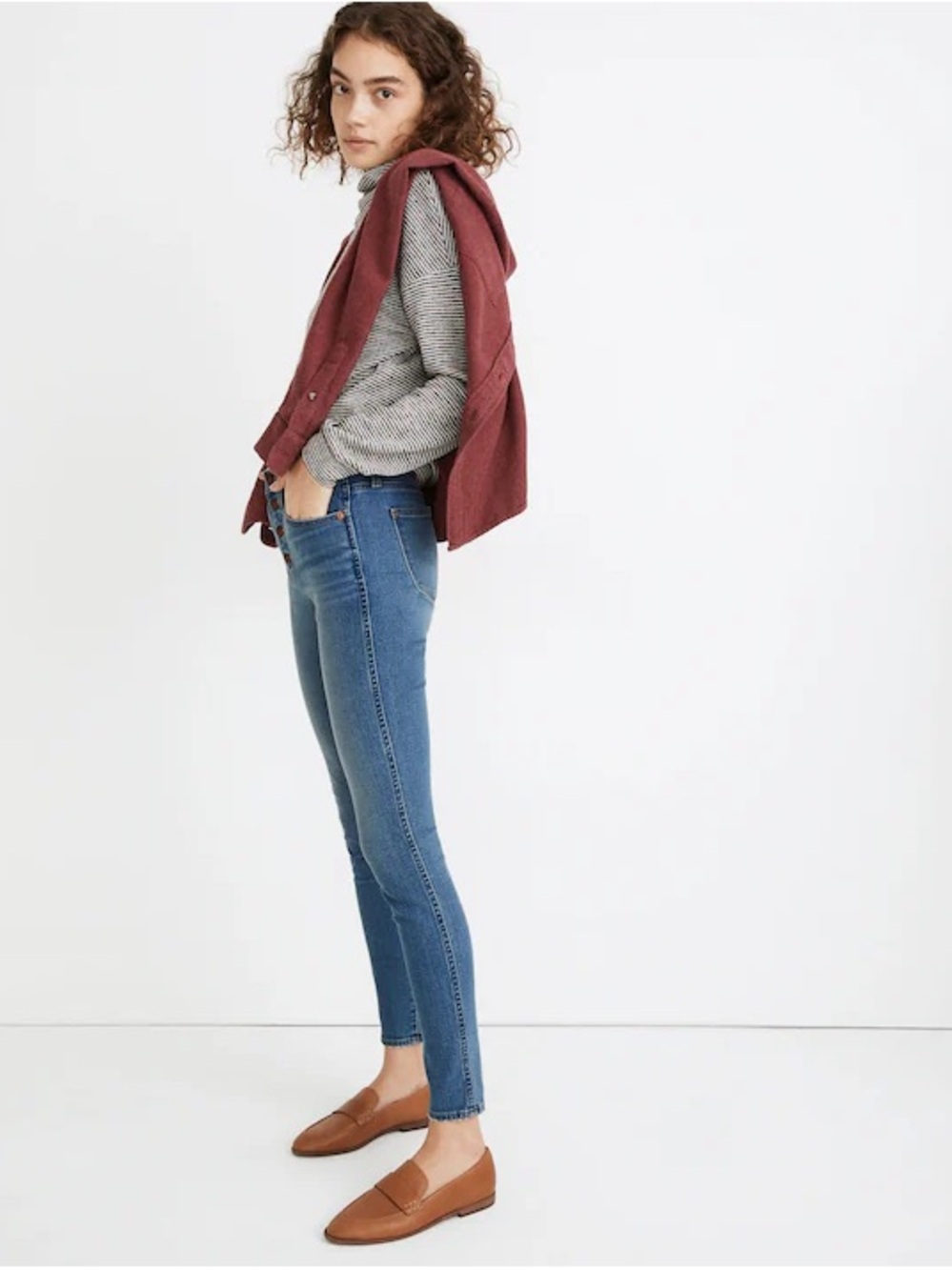 Madewell High rise Skinny Jeans in Dewitt